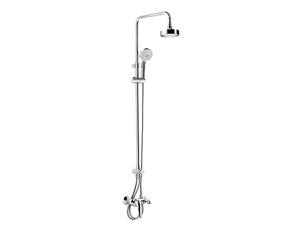 Kohler - Odeon™  Wallmount With Straight Shower Column In Polished Chrome